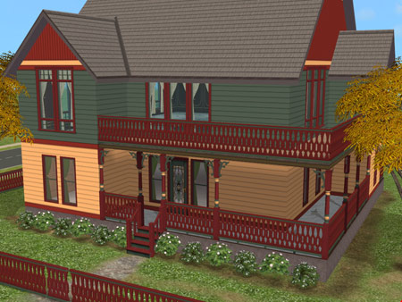 sims 2 victorian house